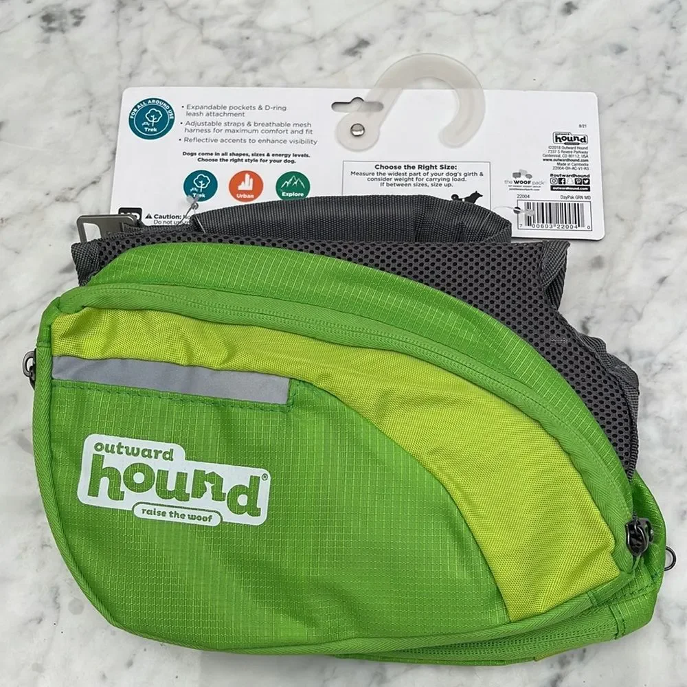 Final sale -New #2 Dog backpack ( 30-50Ibs )